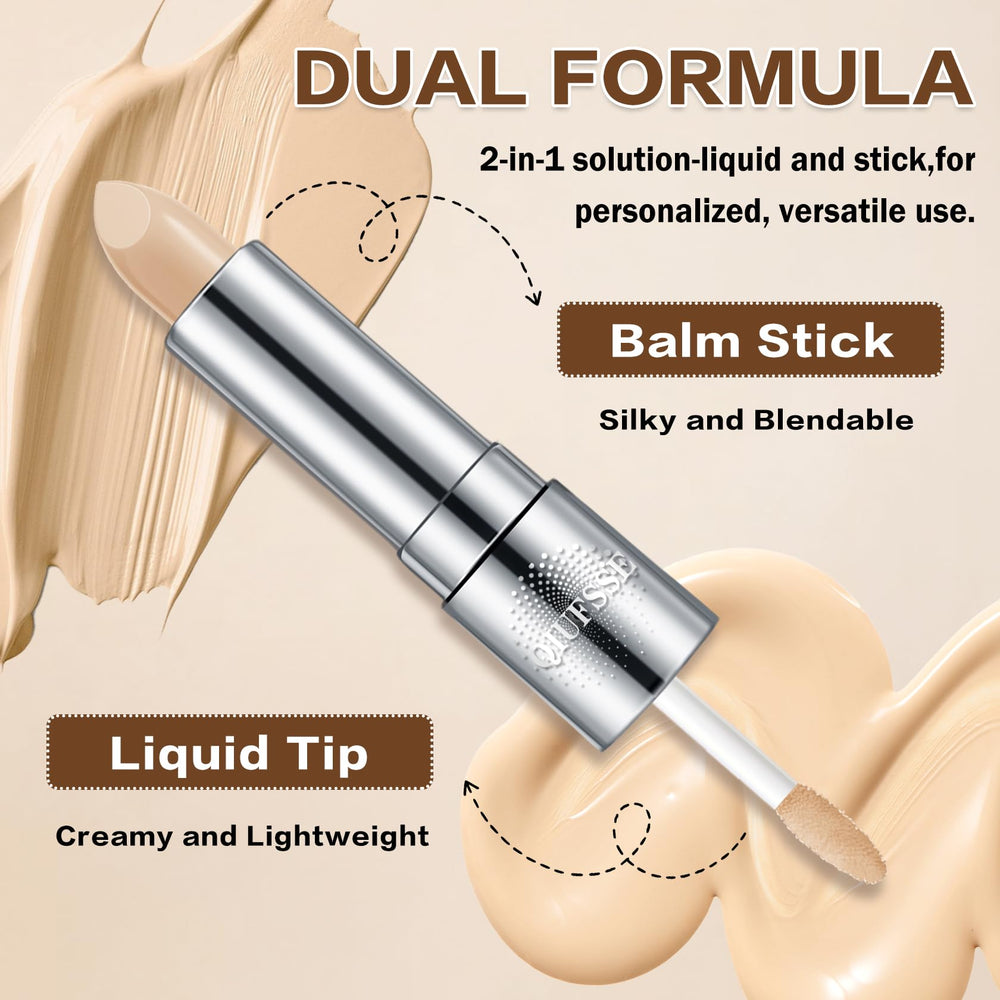 QIUFSSE liquid under-eye concealer brightening for a refreshed look