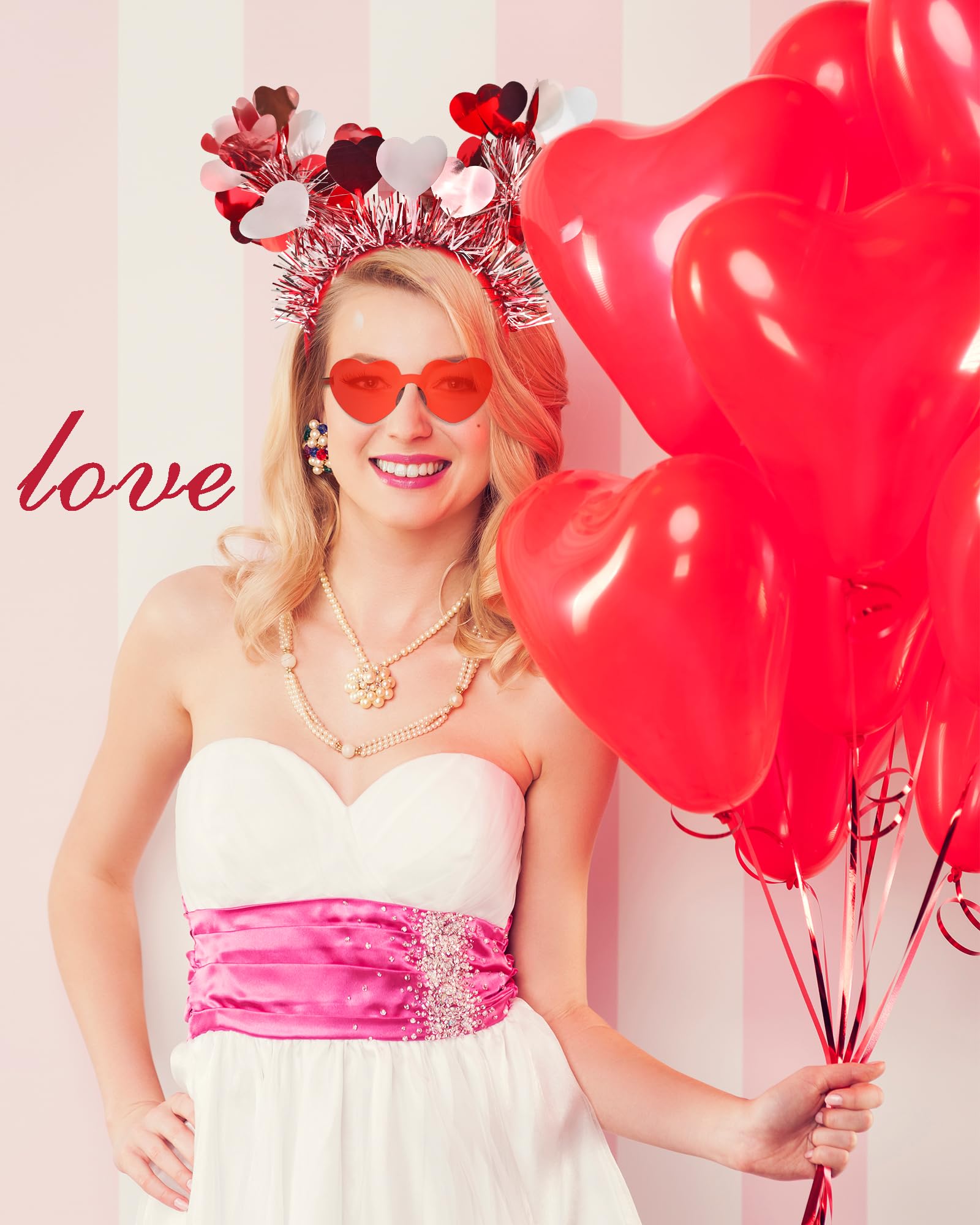 QLINLEAF gift-ready valentines bopper makes a thoughtful present for friends.