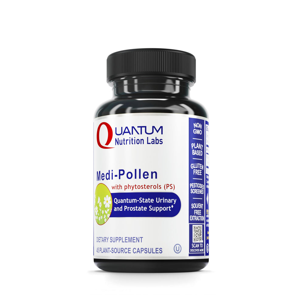 QNL Quantum Medi-Pollen bottle and label front view