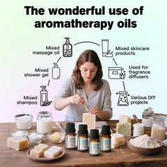 Diffuser set with rosemary essential oil