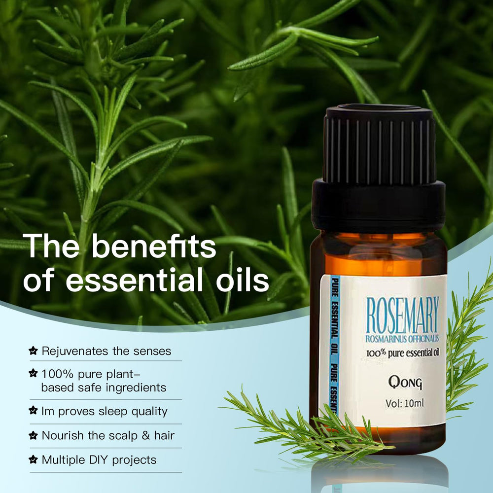 Rosemary essential oil for skin care