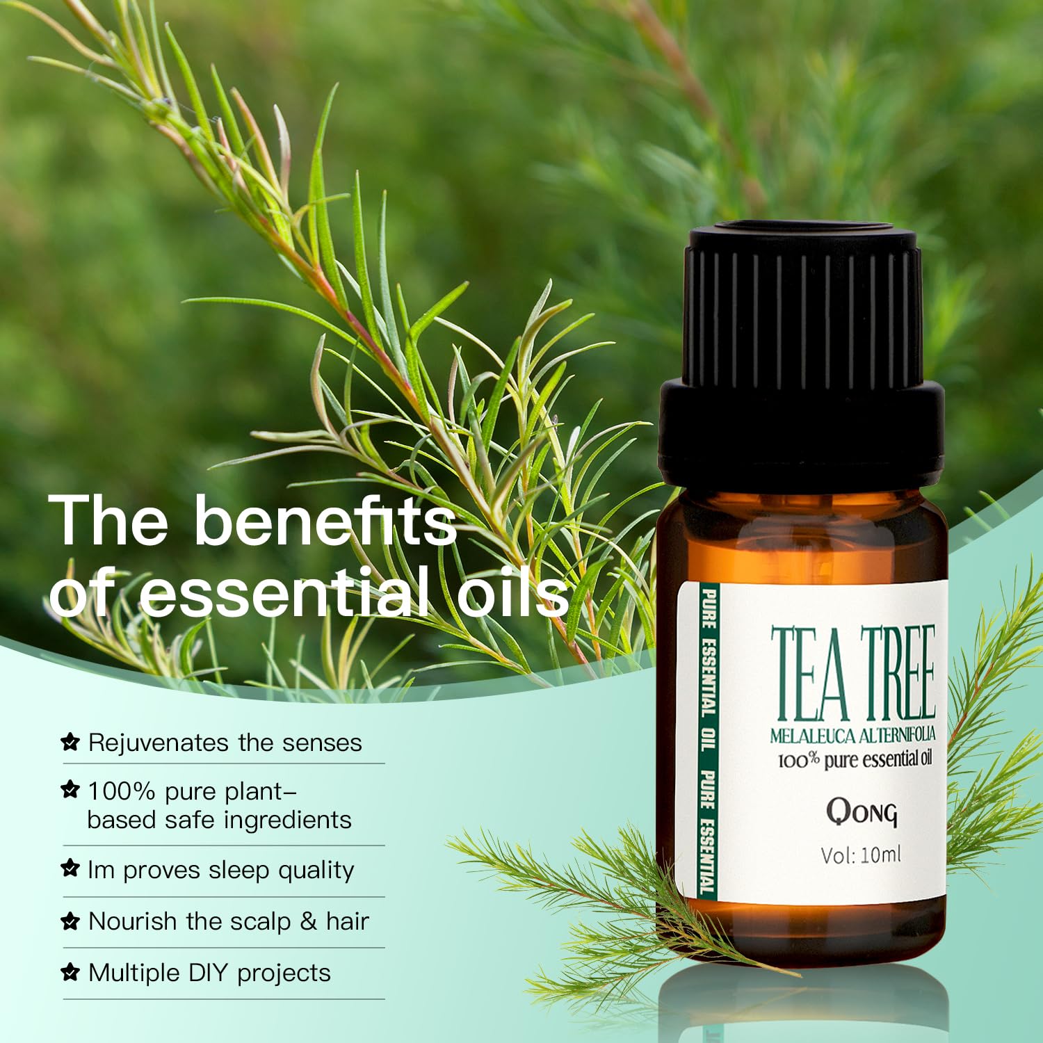 Product features: hair and skin care essential oil