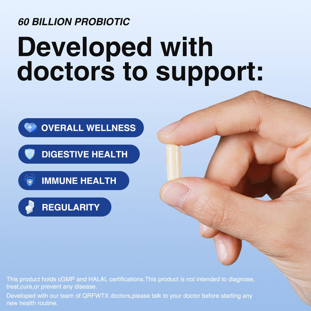 Delayed-release capsules protecting probiotics from stomach acids