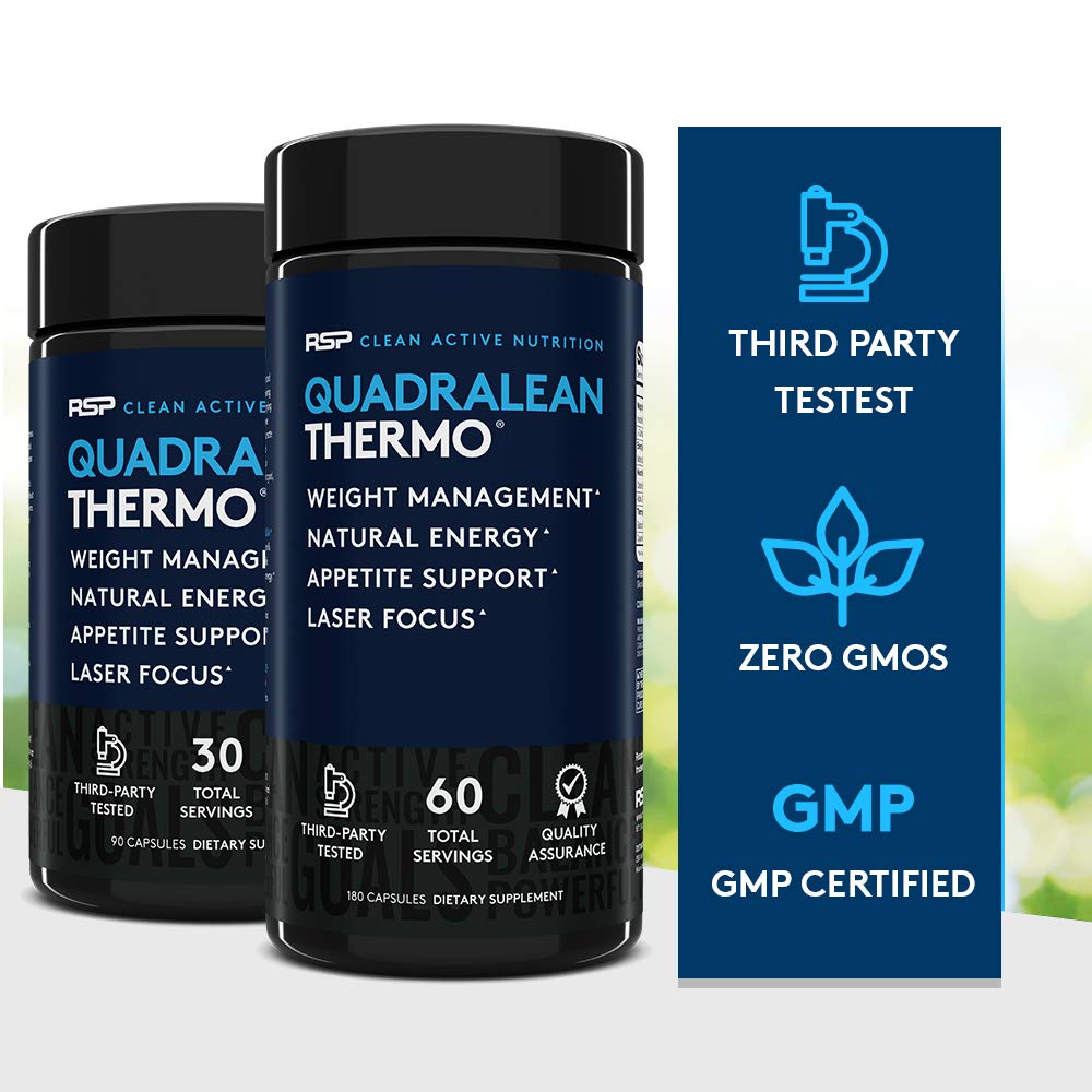 QuadraLean Thermo packaging with 60 servings (packaging may vary)