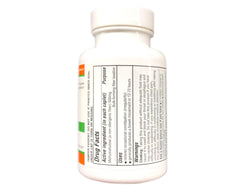 Caplet being removed from a bottle to show dosage
