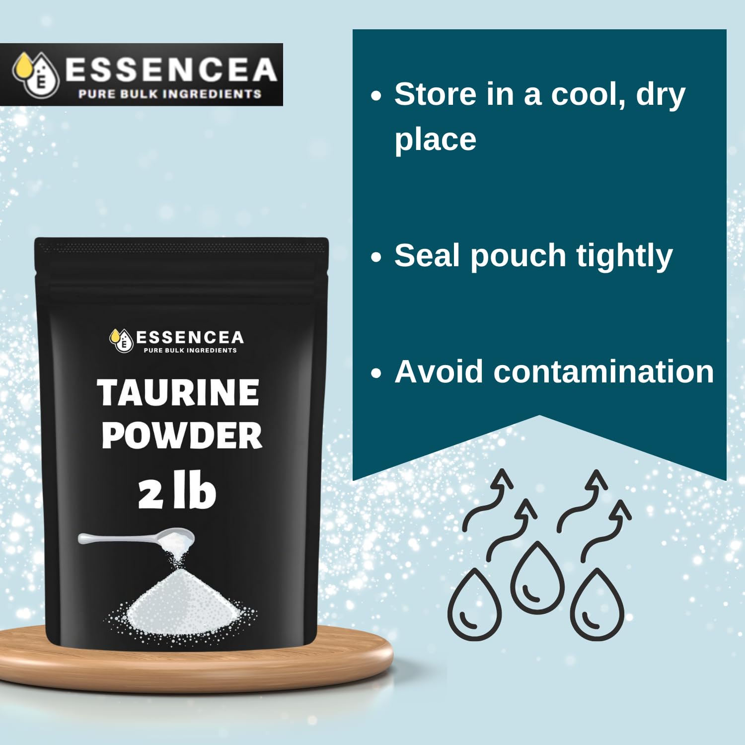 Quality and freshness inspection of taurine powder