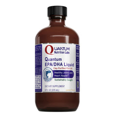 8 oz bottle of Quantum EPA/DHA Omega-3 liquid