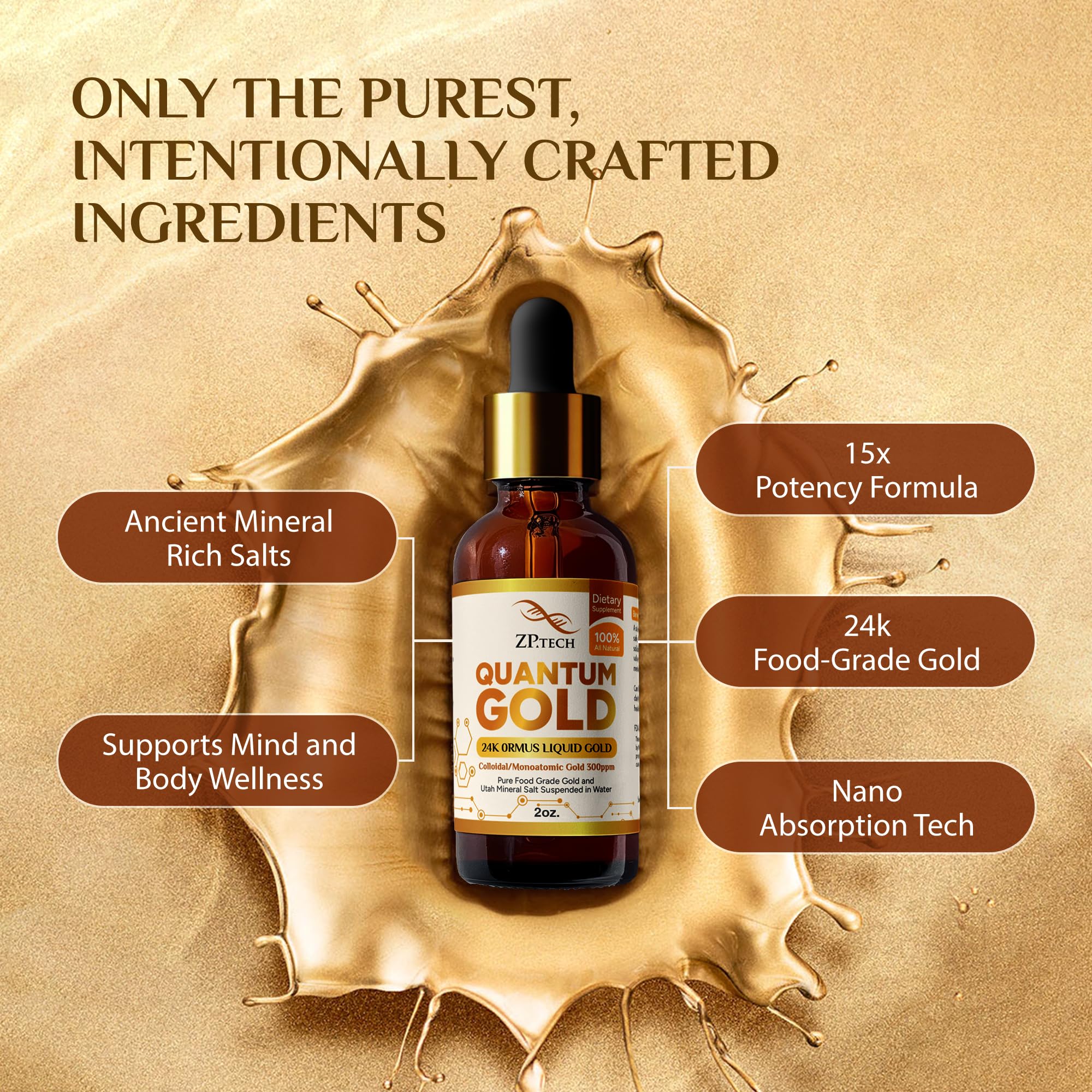 Small-batch Utah lab producing Ormus gold elixir