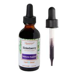 Quantum Health Black Elderberry Liquid Extract 700mg 2oz bottle