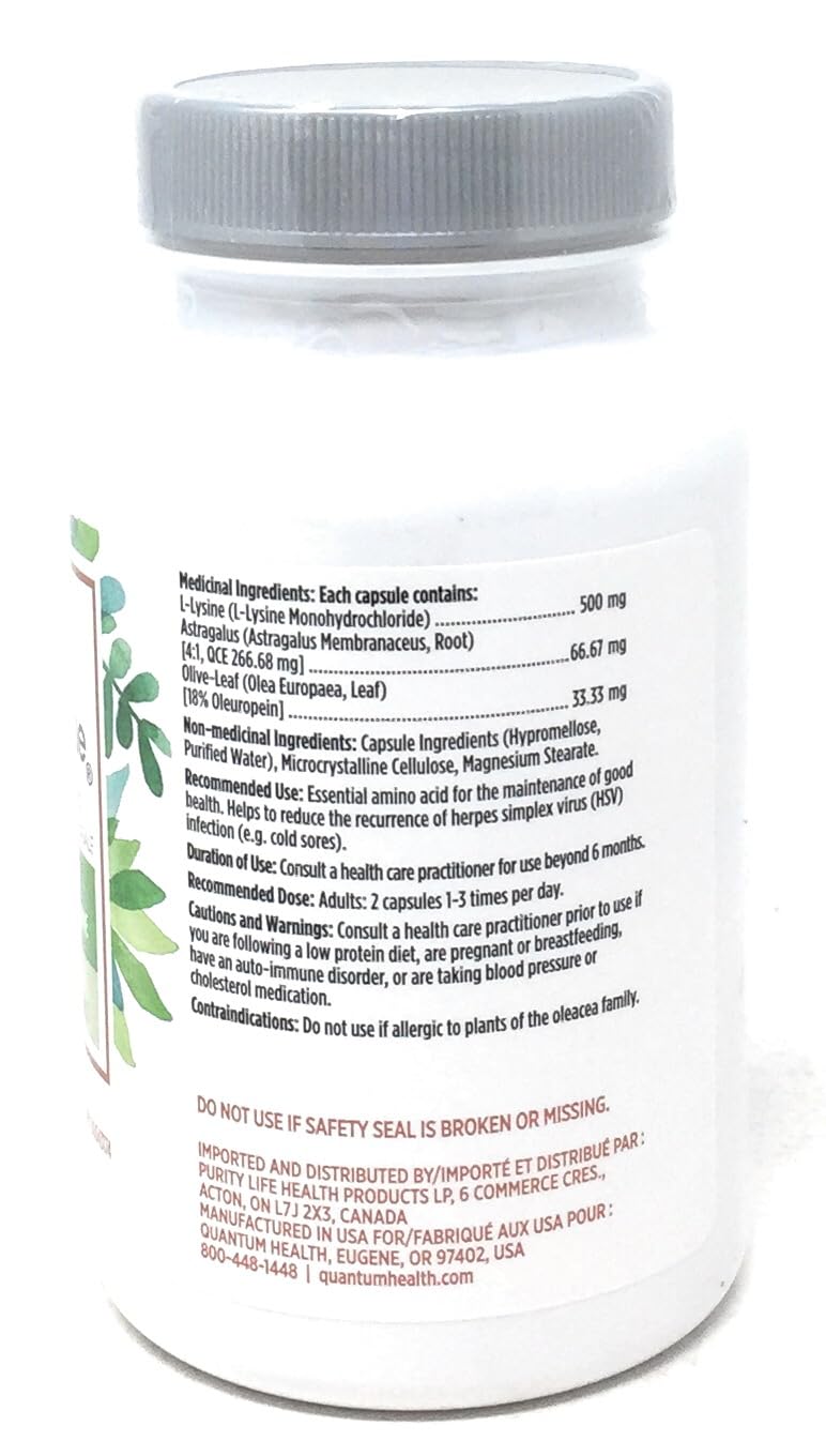 Label of Quantum Health Super Immune+ Power Formula bottle