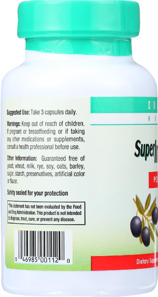 Close-up of Super Immune+ vegetarian capsules