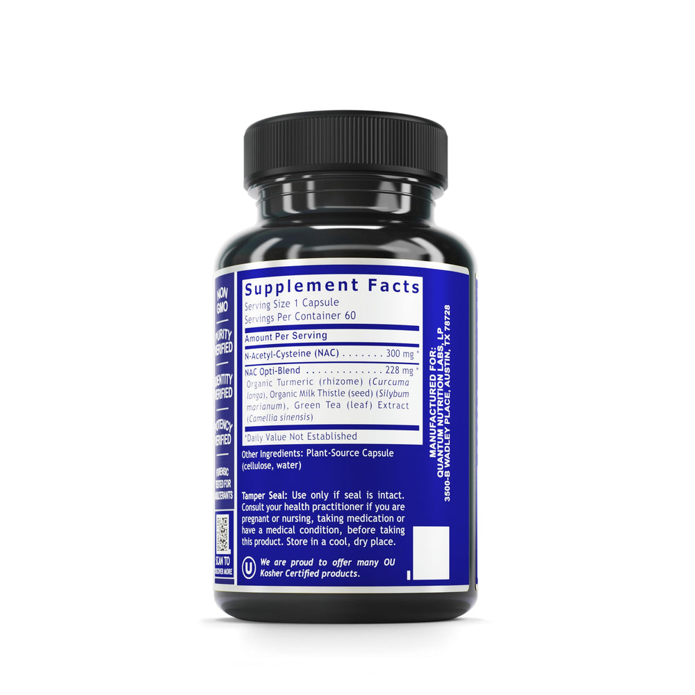 N-Acetyl-L-Cysteine capsules - 300 mg each