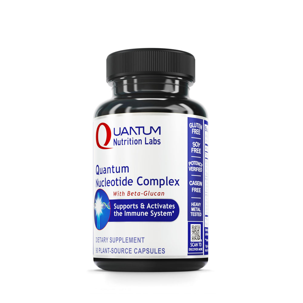 Quantum Nucleotide Complex bottle with label