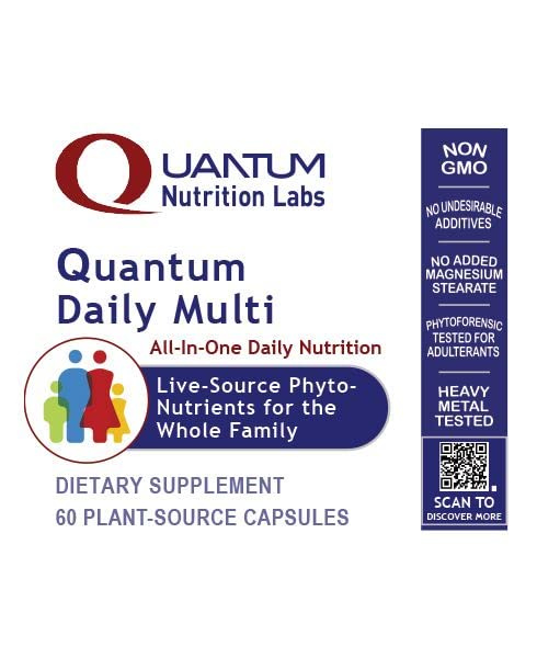 Product packaging of Quantum Nutrition Labs Daily Multivitamin