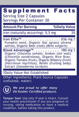 Plant-based iron supplement for women and men