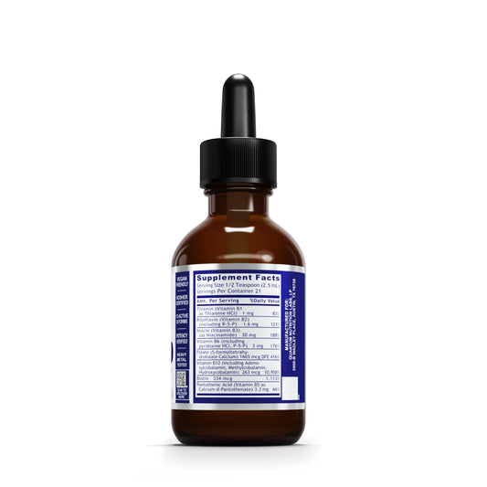 Max Energy B liquid drops bottle and dropper