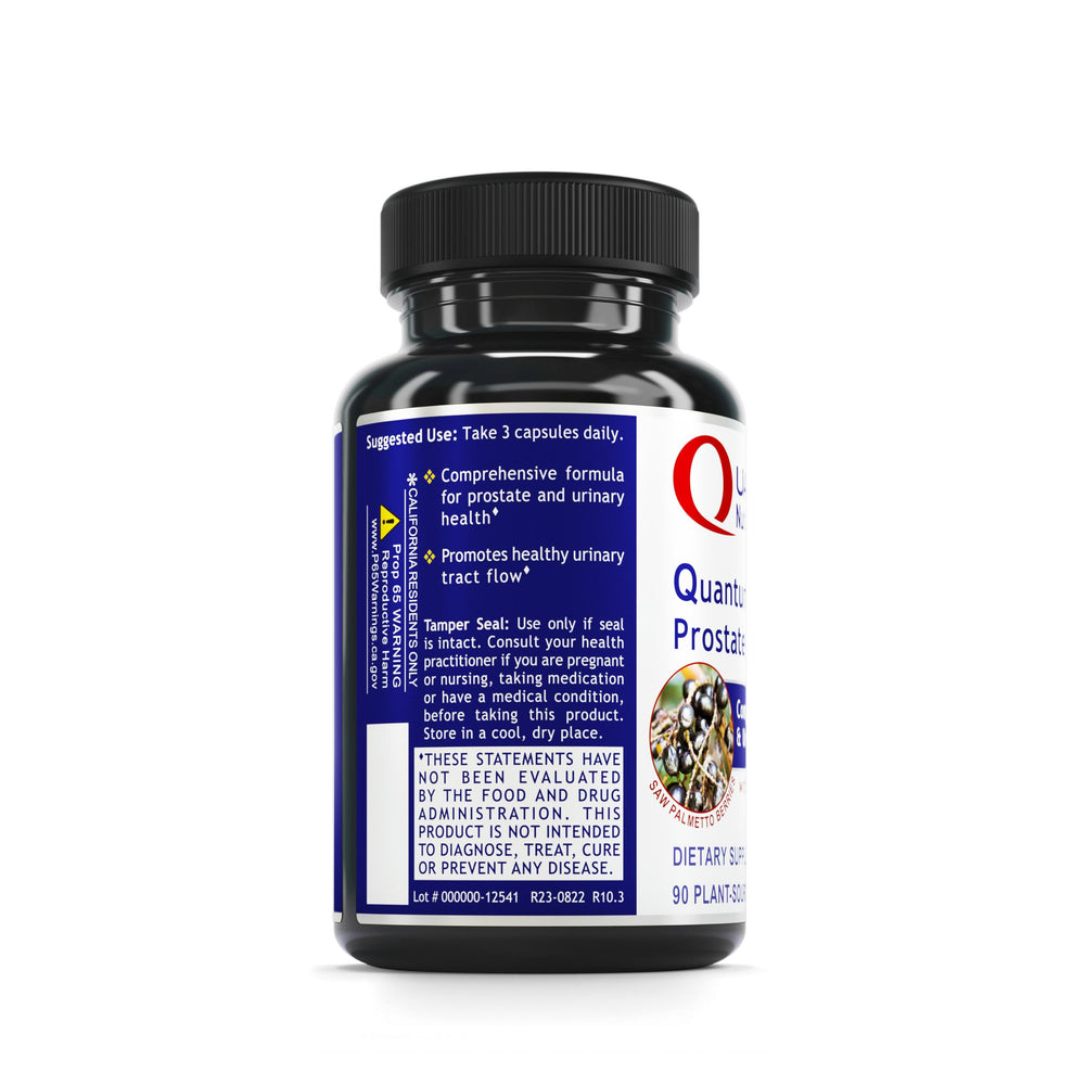 Herbal ingredients including saw palmetto and olive leaf for prostate health