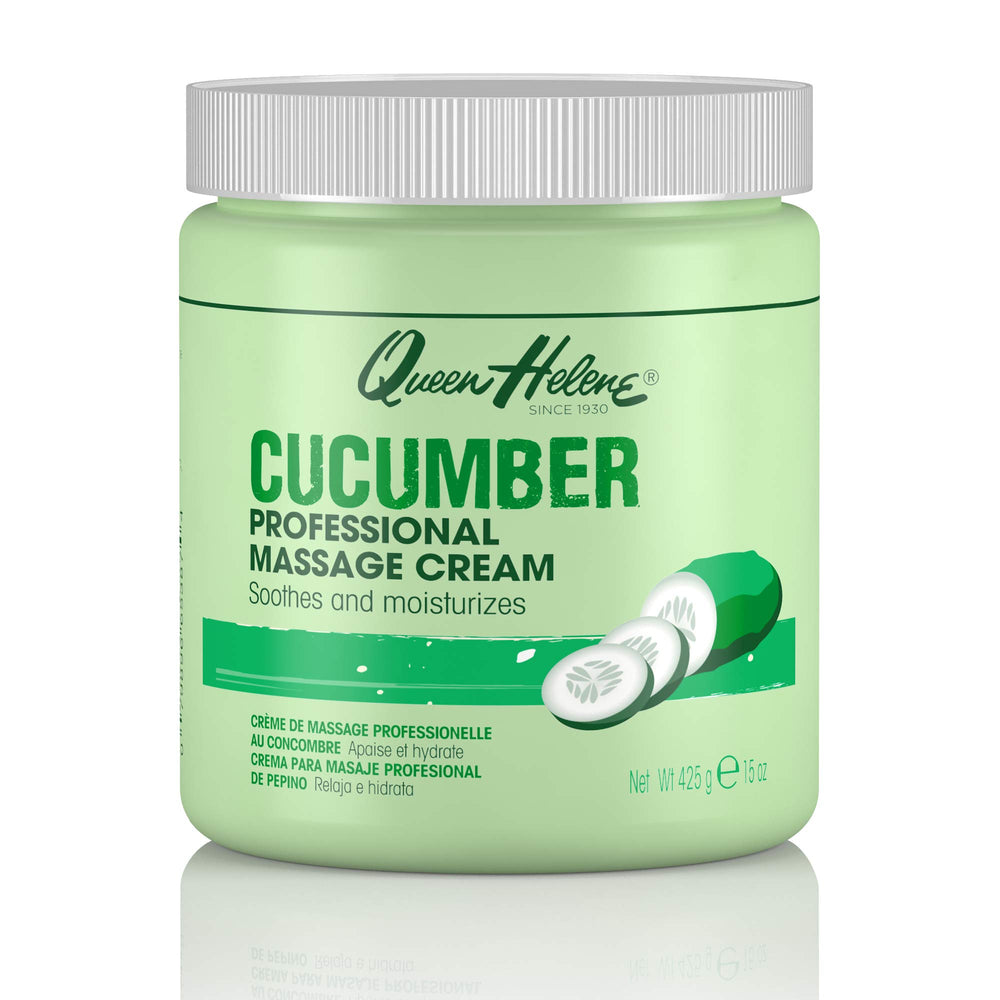 Queen Helene Professional Cucumber Massage Cream jar, 15 oz