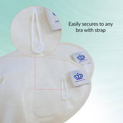 Soft straps and comfortable fit for breast packs