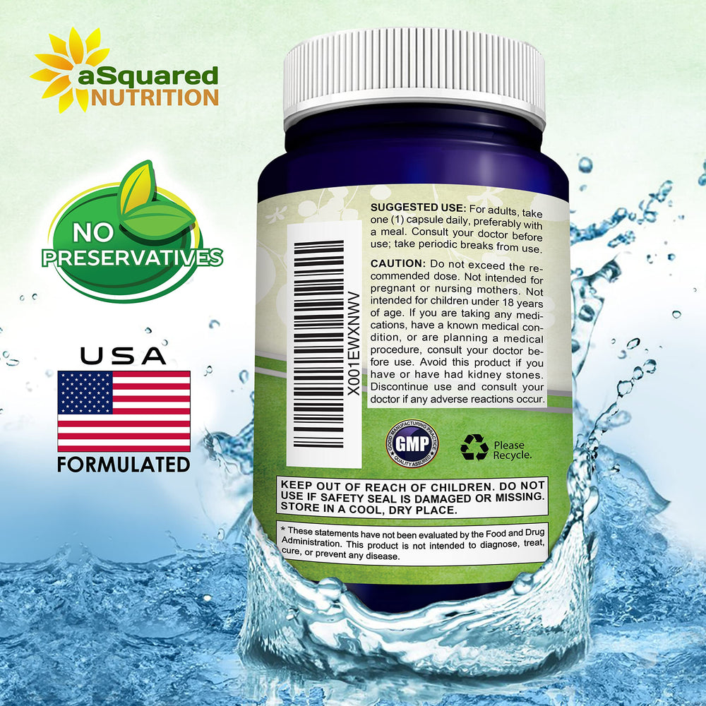 Quercetin 200-day supply label on bottle