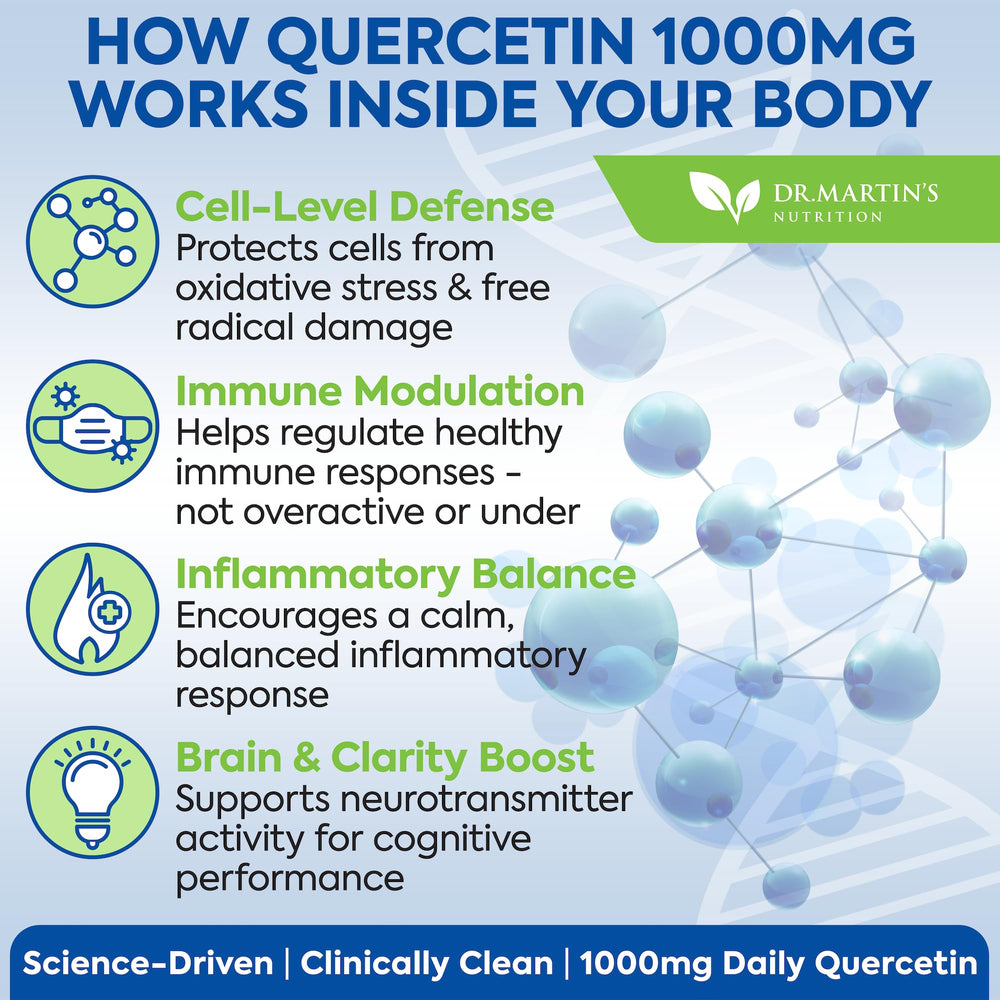 Quercetin antioxidant support
