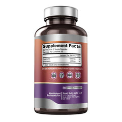 Packaging of Smart Nutra Labs Quercetin with Bromelain 180 count