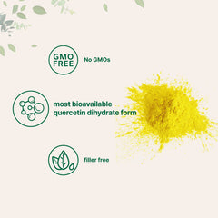 Container of Quercetin Dihydrate Powder 100g