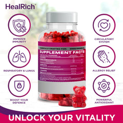 4-in-1 immune support formula with quercetin, bromelain, zinc and L-theanine