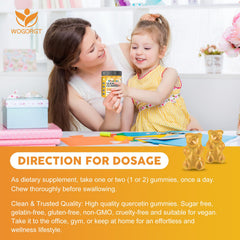 Family-friendly bottle shot for adults and kids