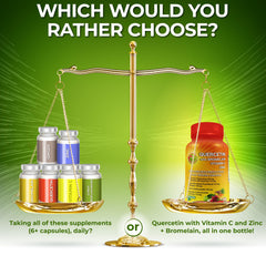 Close-up of ginger, citrus bioflavonoids and bromelain imagery