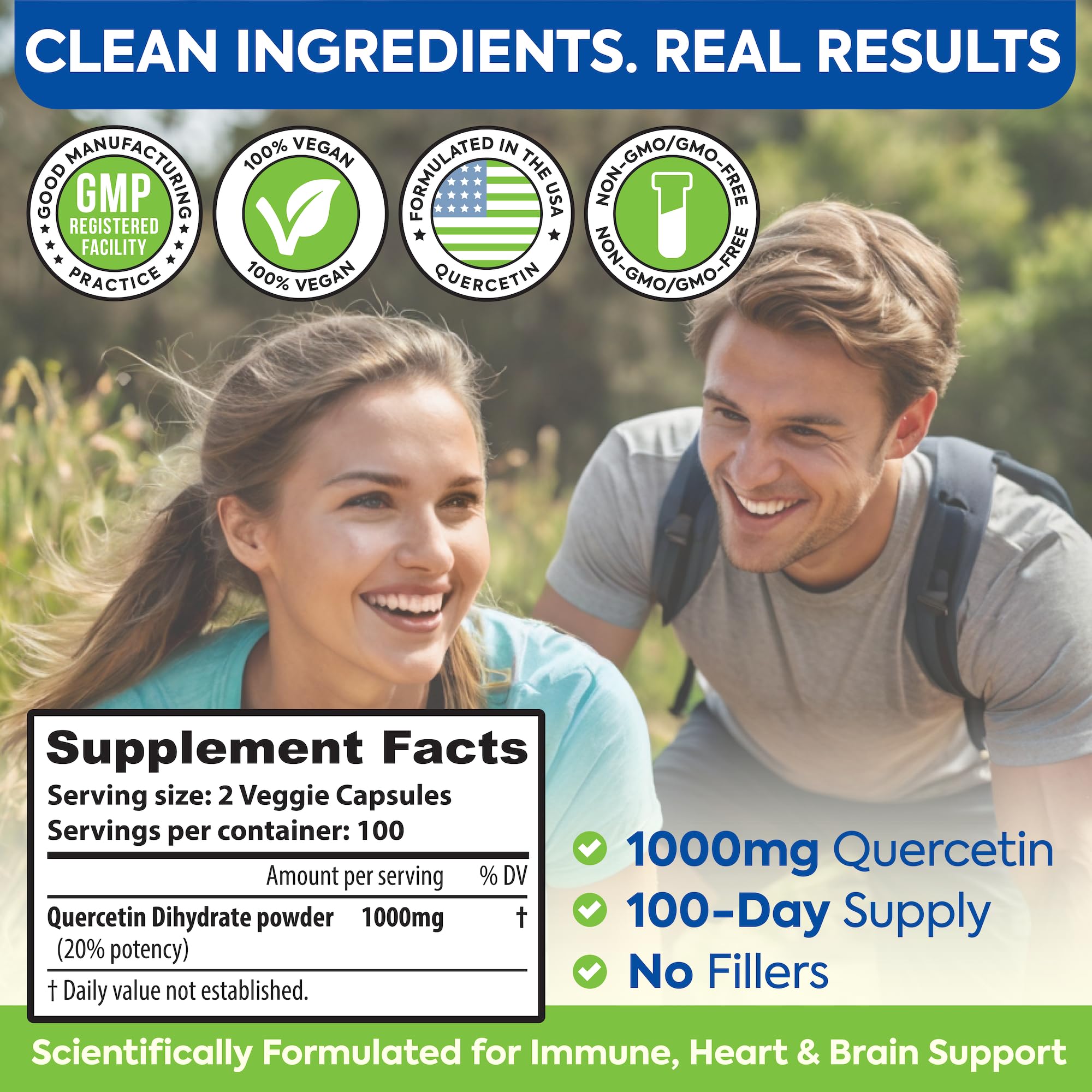 Quercetin for seasonal sinus relief
