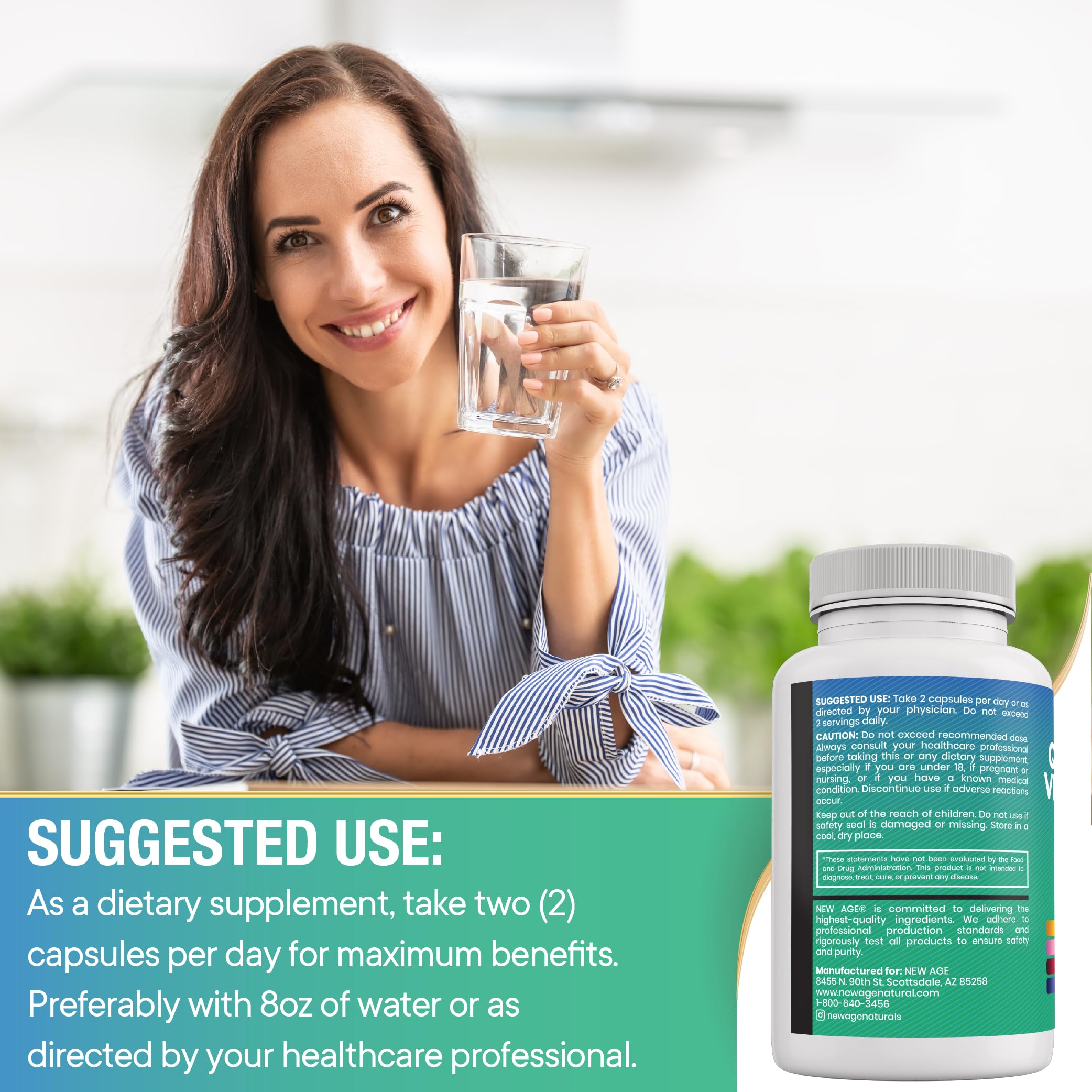 120 count immune support capsules product packaging