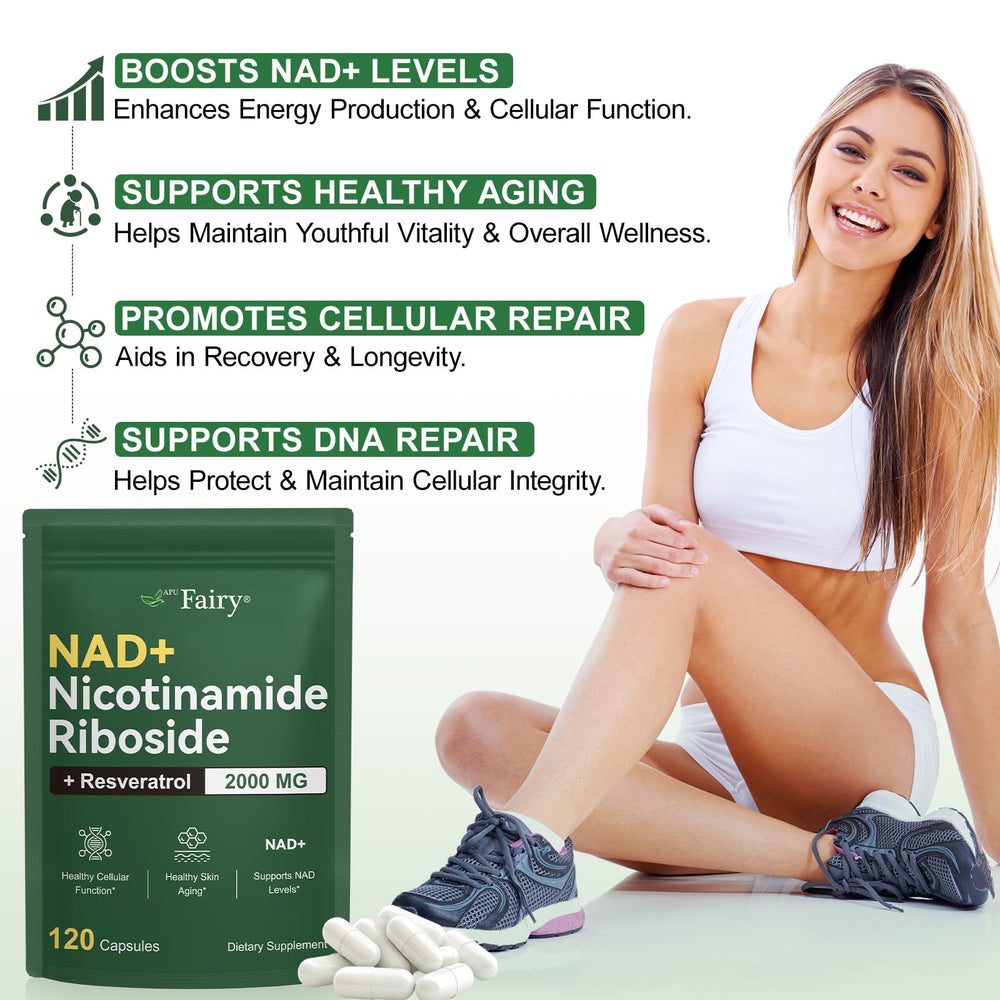 Quercetin phytocapsules included in NAD formula