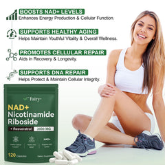 Quercetin phytocapsules included in NAD formula