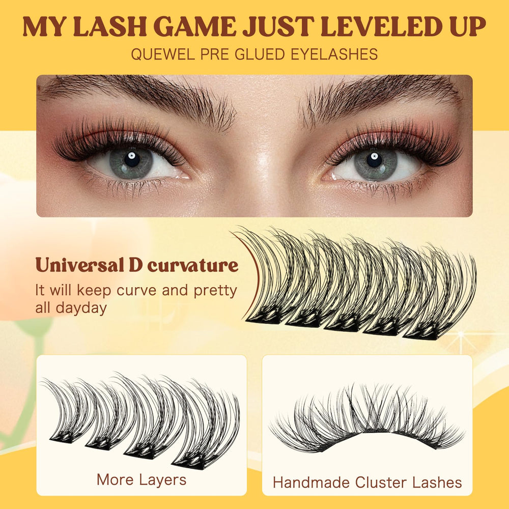 QUEWEL adhesive strips reusable up to three uses with gentle removal