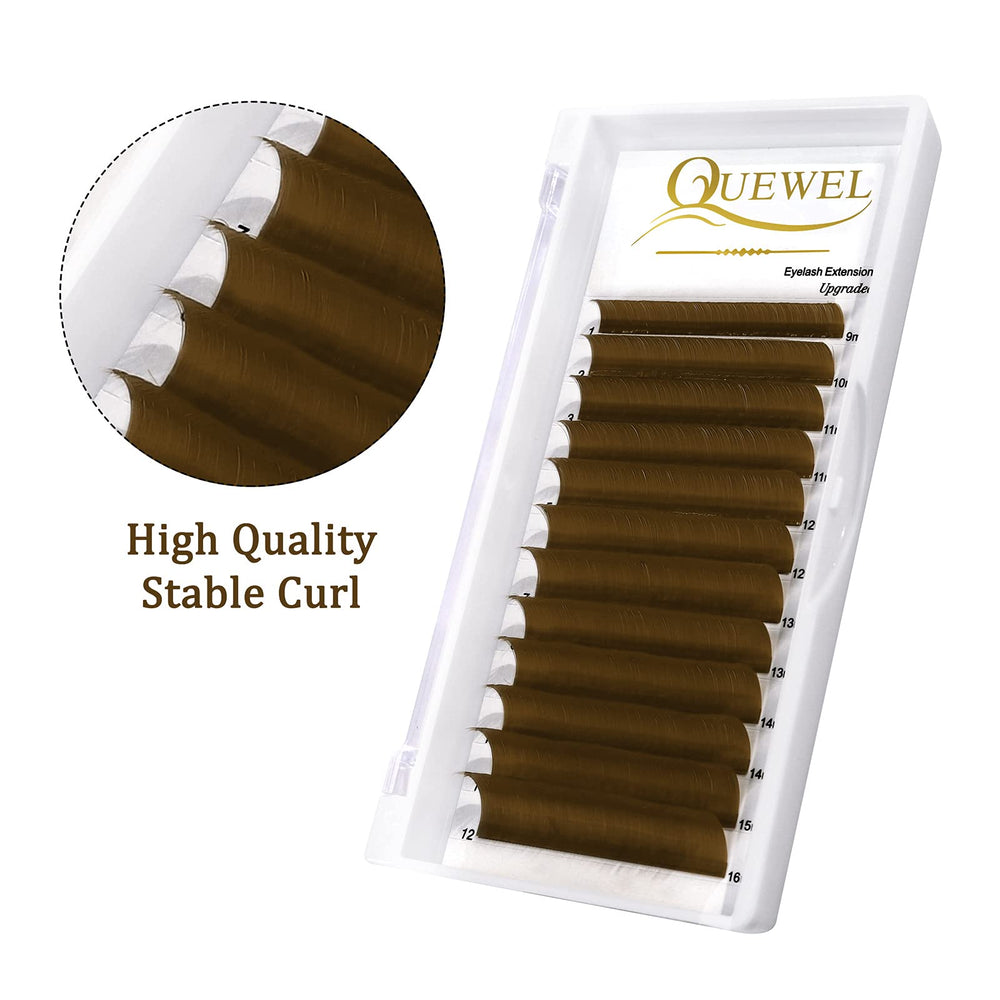 QUEWEL soft touch lashes provide comfortable wear during daily activities