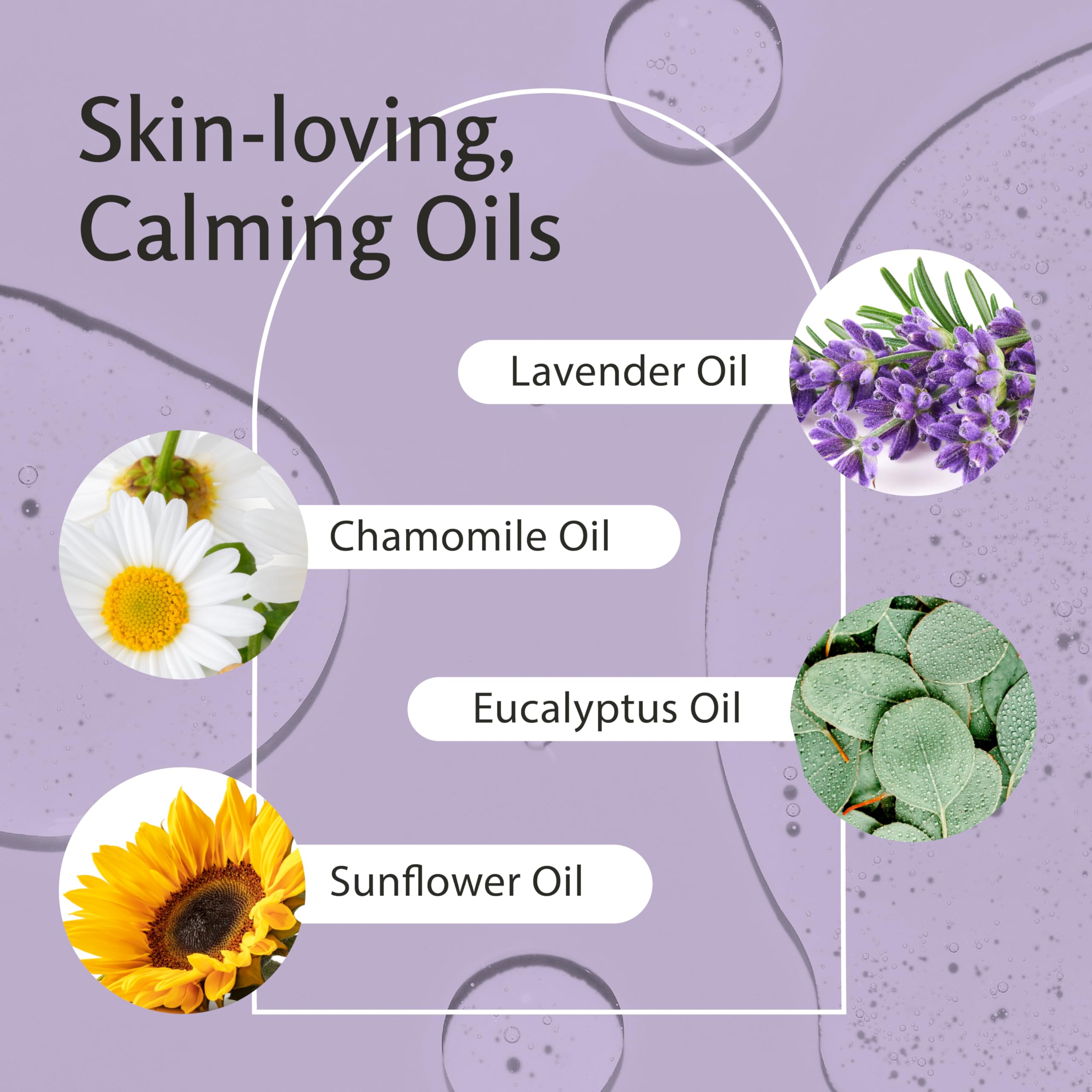 Oil quickly absorbing into the skin during massage