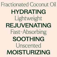 Carrier oil quickly absorbs into skin