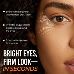 Quick Fix eye cream with cooling applicator soothing tired eyes.
