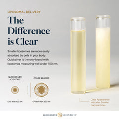 Quicksilver Scientific Hista-Aid bottle dispensing demonstrates easy drop administration.