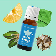 Quiet Cough roll-on bottle angled view
