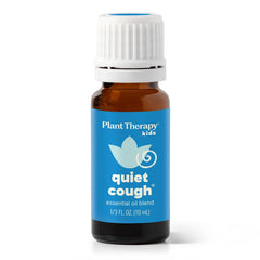 Quiet Cough KidSafe label close-up