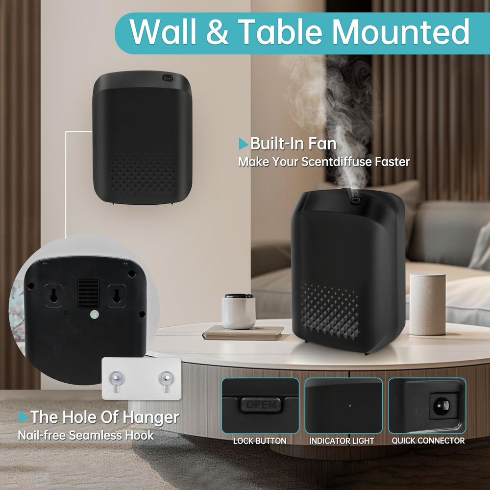 Whisper-quiet diffuser operation at 30 dB