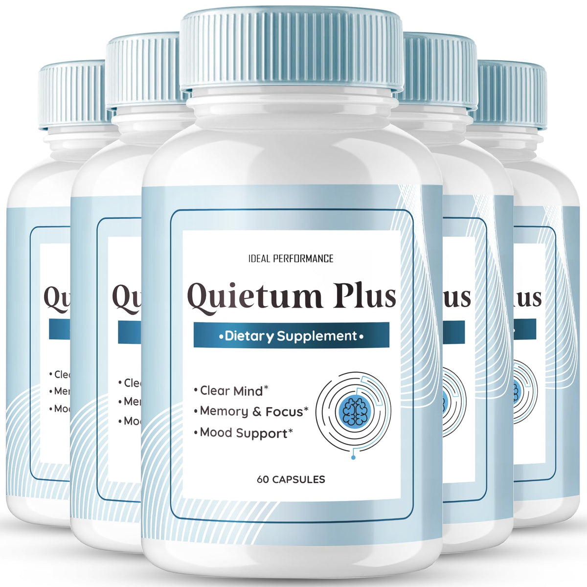 Quietum Plus Tinnitus Relief bottle and pills - official original