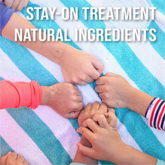 Quitch Bug Bite Patches on skin demonstrate quick, medicine-free relief for kids.