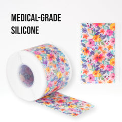Quitch scar sheets c-section trim-to-size close-up shows flexible sizing