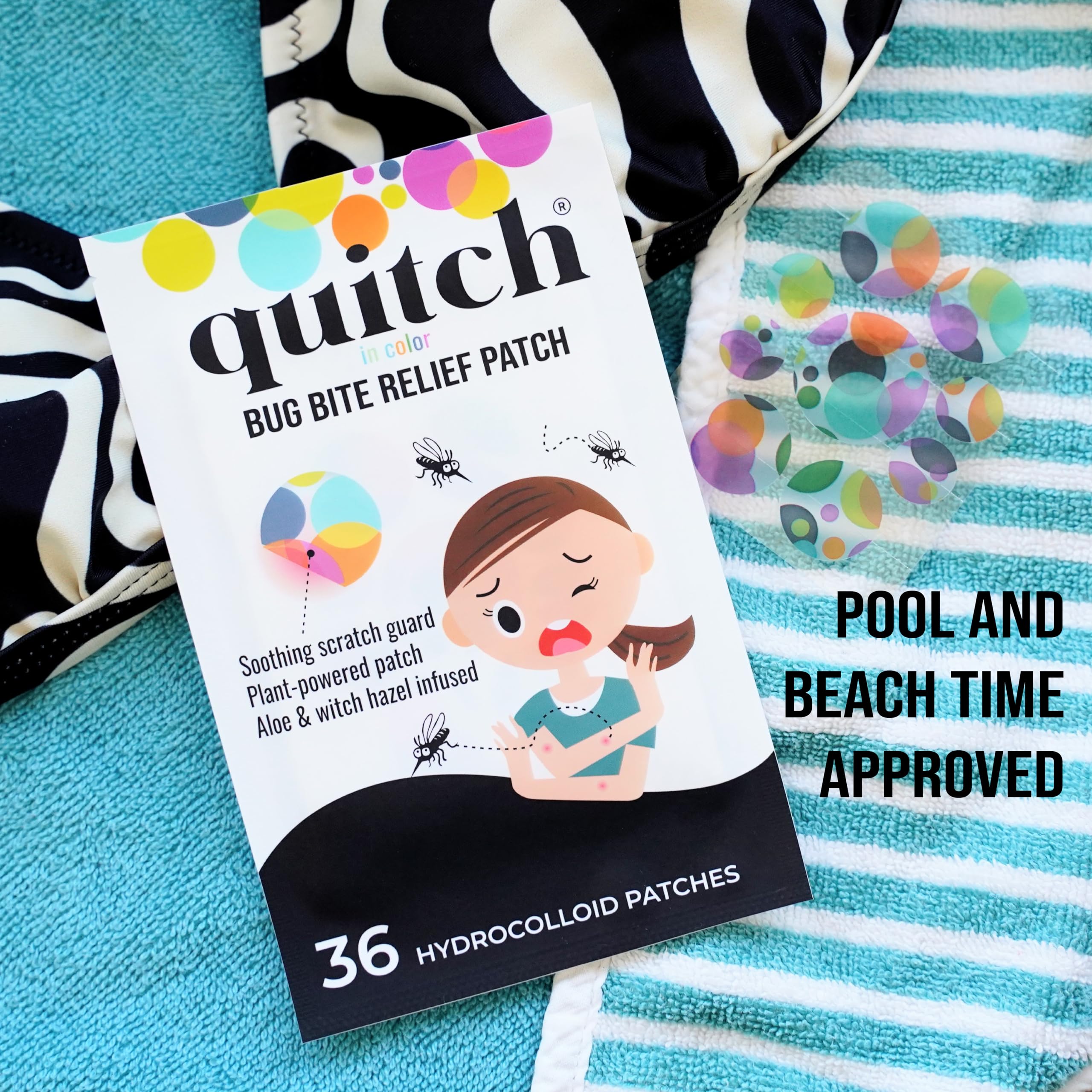 Quitch travel pouch keeps patches organized for on-the-go relief
