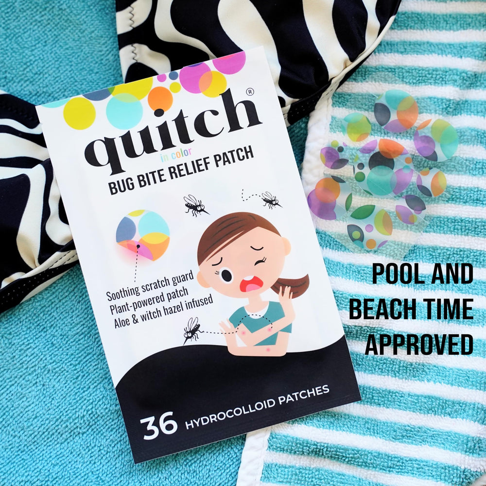 Quitch travel pouch keeps patches organized for on-the-go relief