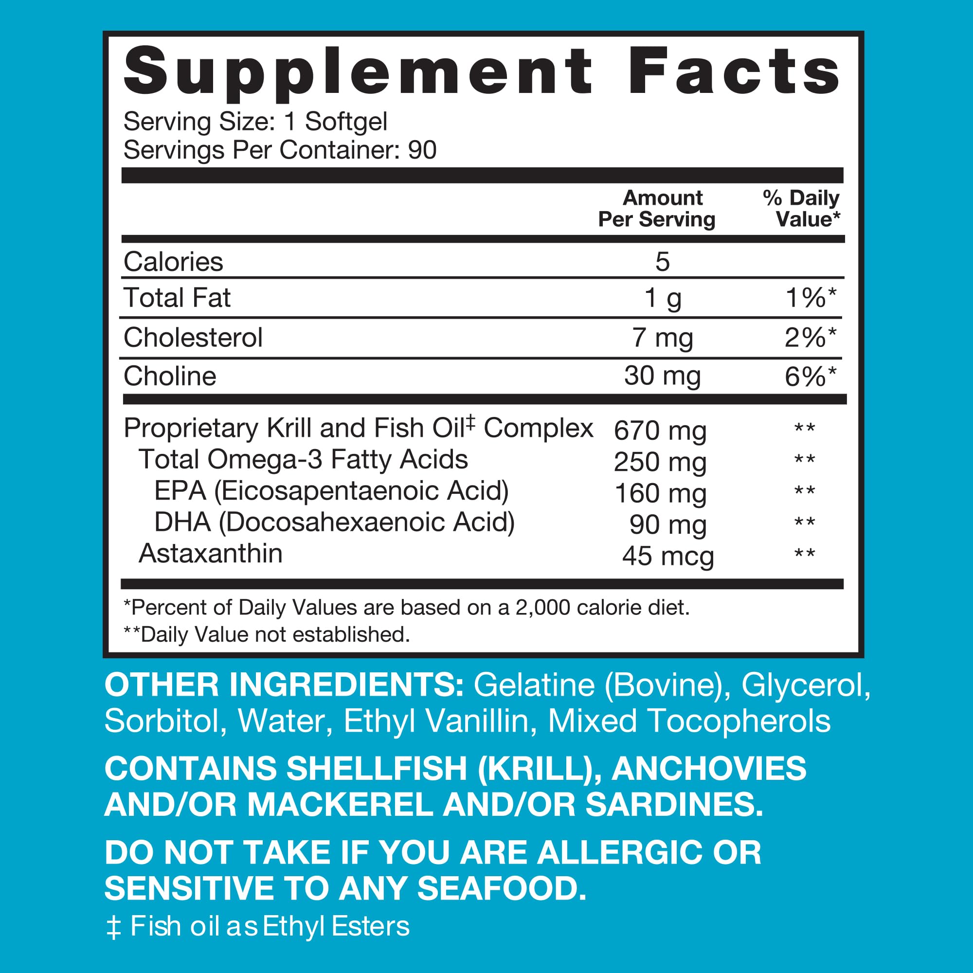 Sustainable Omega-3 option concept with fish imagery