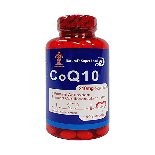 Qunol CoQ10 210mg softgels – product hero image